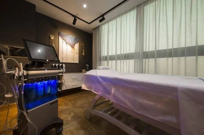 HydraFacial treatment room